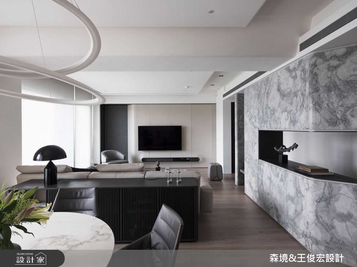 40坪新成屋(5年以下)＿簡約風餐廳案例圖片＿森境設計＿王俊宏_81之10