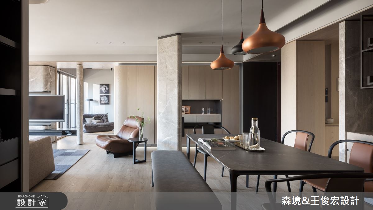 31坪新成屋(5年以下)＿現代風餐廳案例圖片＿森境設計＿王俊宏_82之14