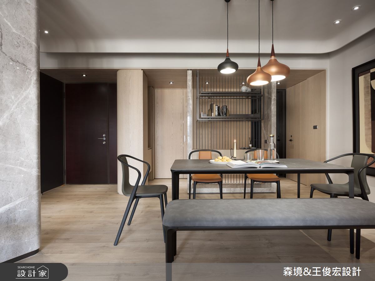 31坪新成屋(5年以下)＿現代風餐廳案例圖片＿森境設計＿王俊宏_82之11