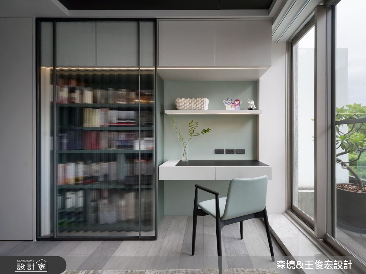 120坪老屋(16~30年)＿現代風書房案例圖片＿森境設計＿王俊宏_84之20