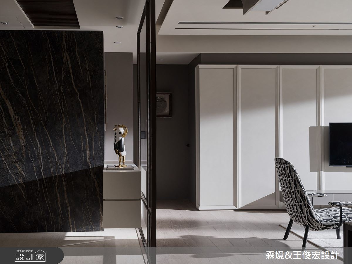 48坪新成屋(5年以下)＿現代風玄關客廳案例圖片＿森境設計＿王俊宏_86之3