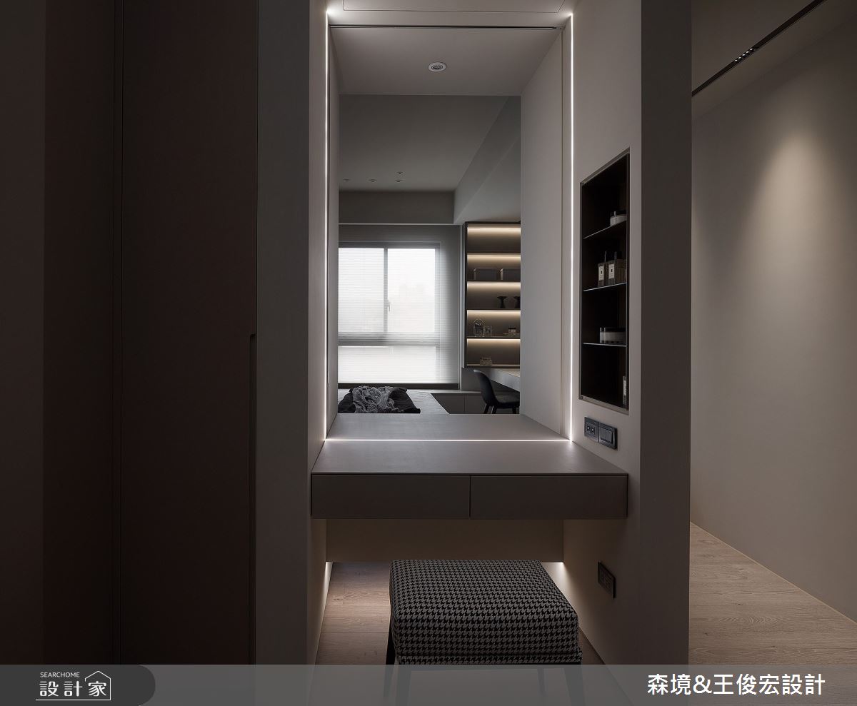 48坪新成屋(5年以下)＿現代風臥室案例圖片＿森境設計＿王俊宏_86之18