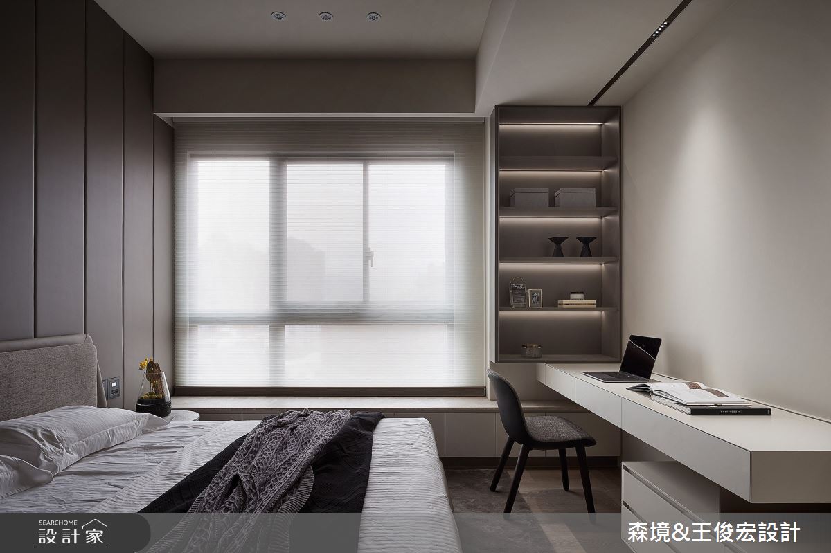 48坪新成屋(5年以下)＿現代風臥室案例圖片＿森境設計＿王俊宏_86之16