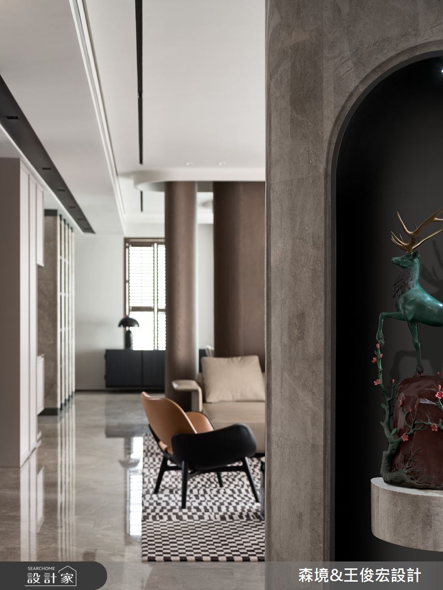 110坪新成屋(5年以下)＿現代風客廳案例圖片＿森境設計＿王俊宏_87之1