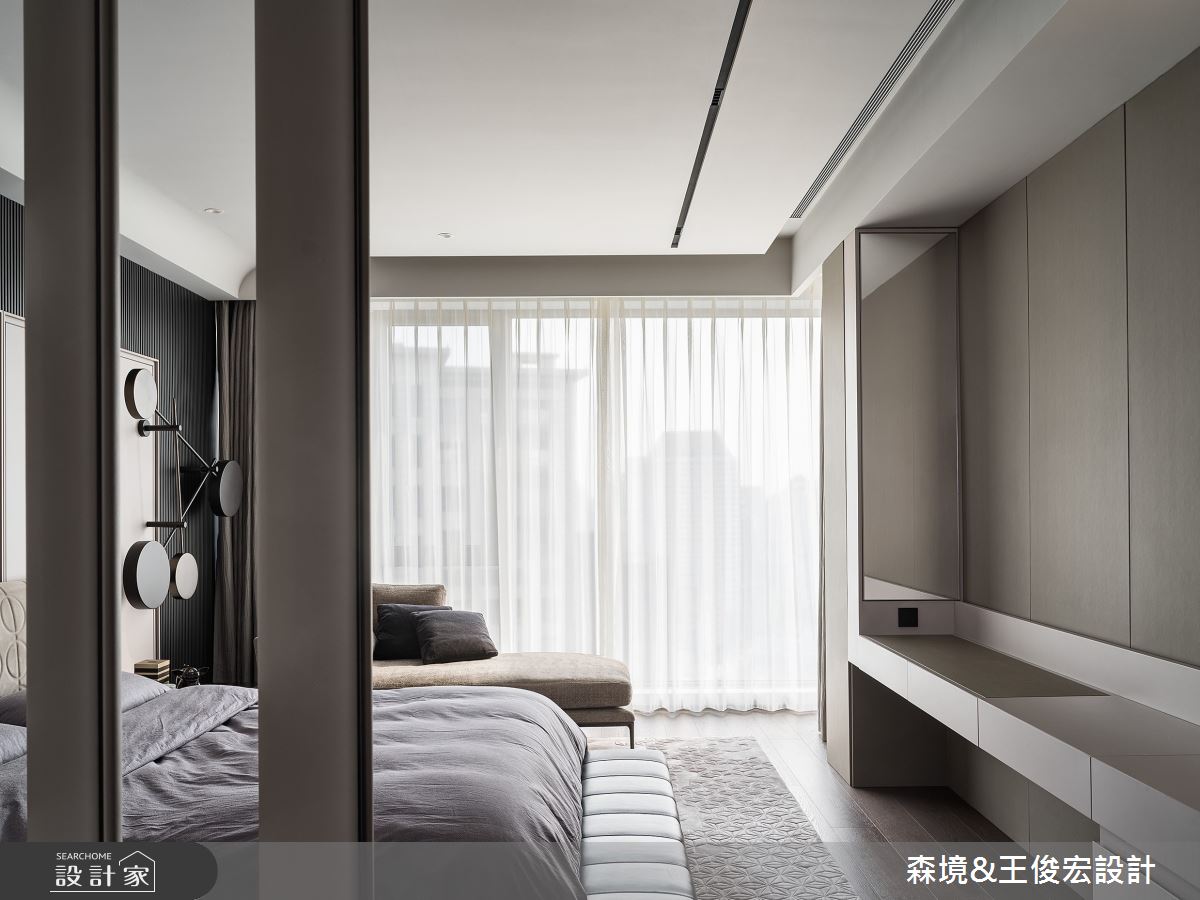 110坪新成屋(5年以下)＿現代風臥室案例圖片＿森境設計＿王俊宏_87之24