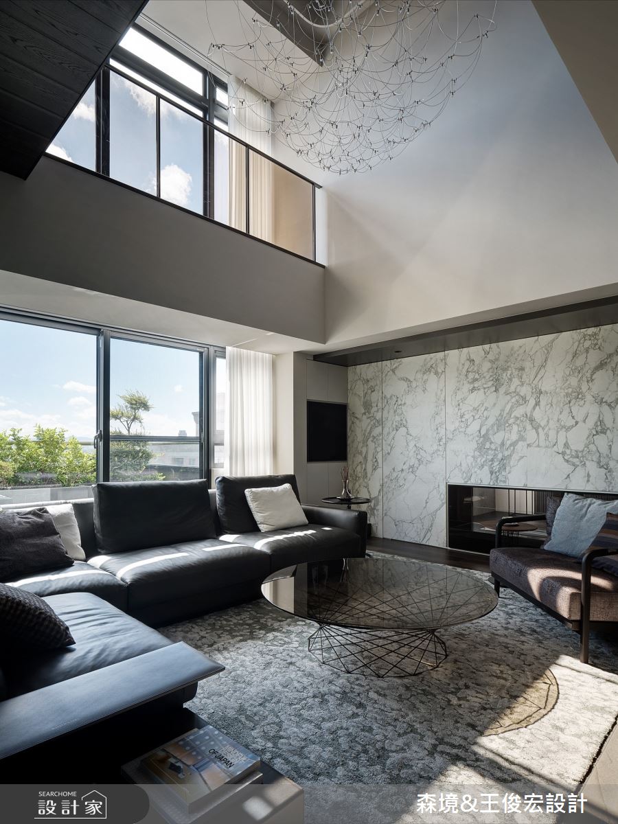 80坪中古屋(5~15年)＿現代風客廳案例圖片＿森境設計＿王俊宏_88之3