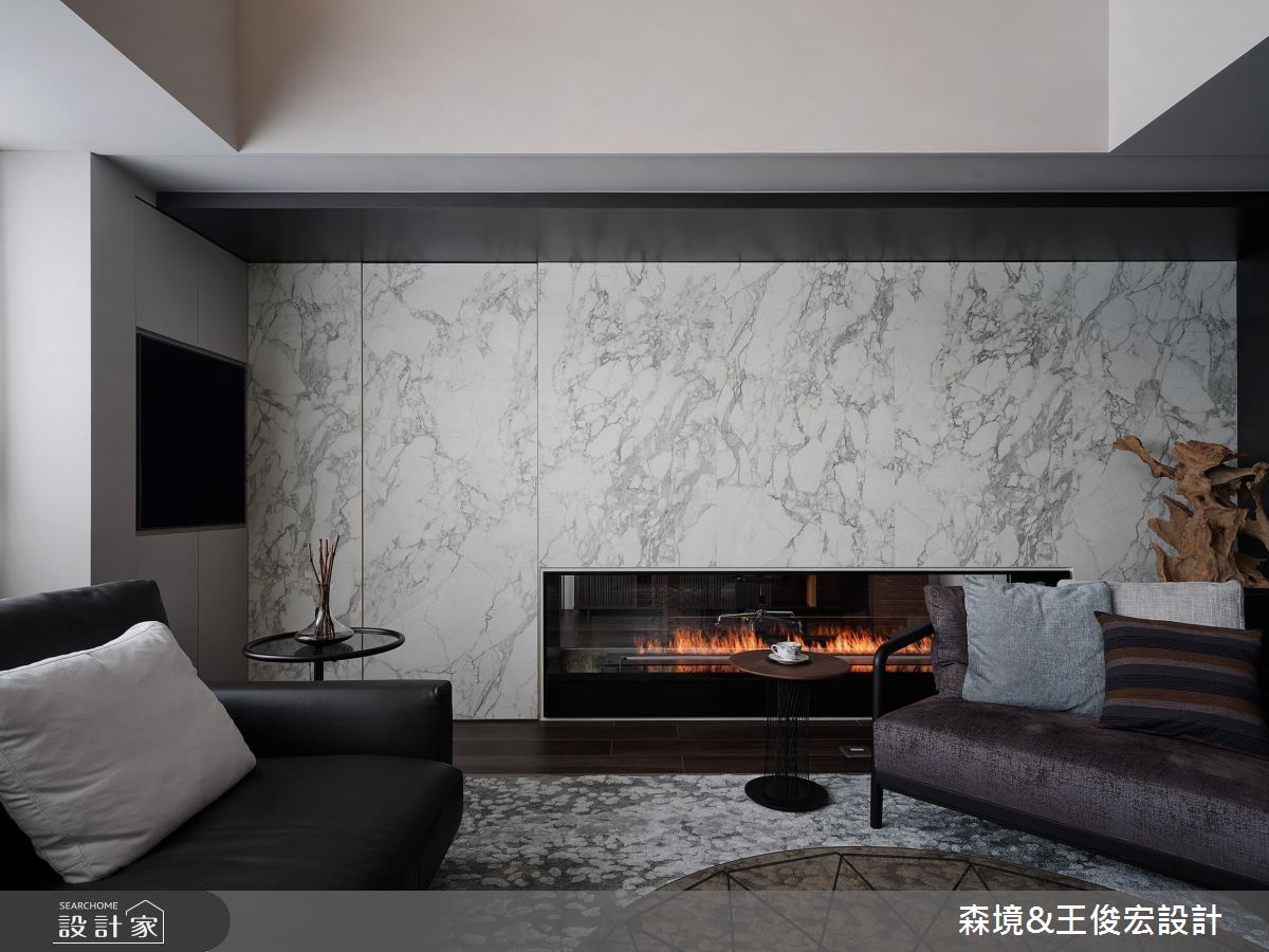 80坪中古屋(5~15年)＿現代風客廳案例圖片＿森境設計＿王俊宏_88之7