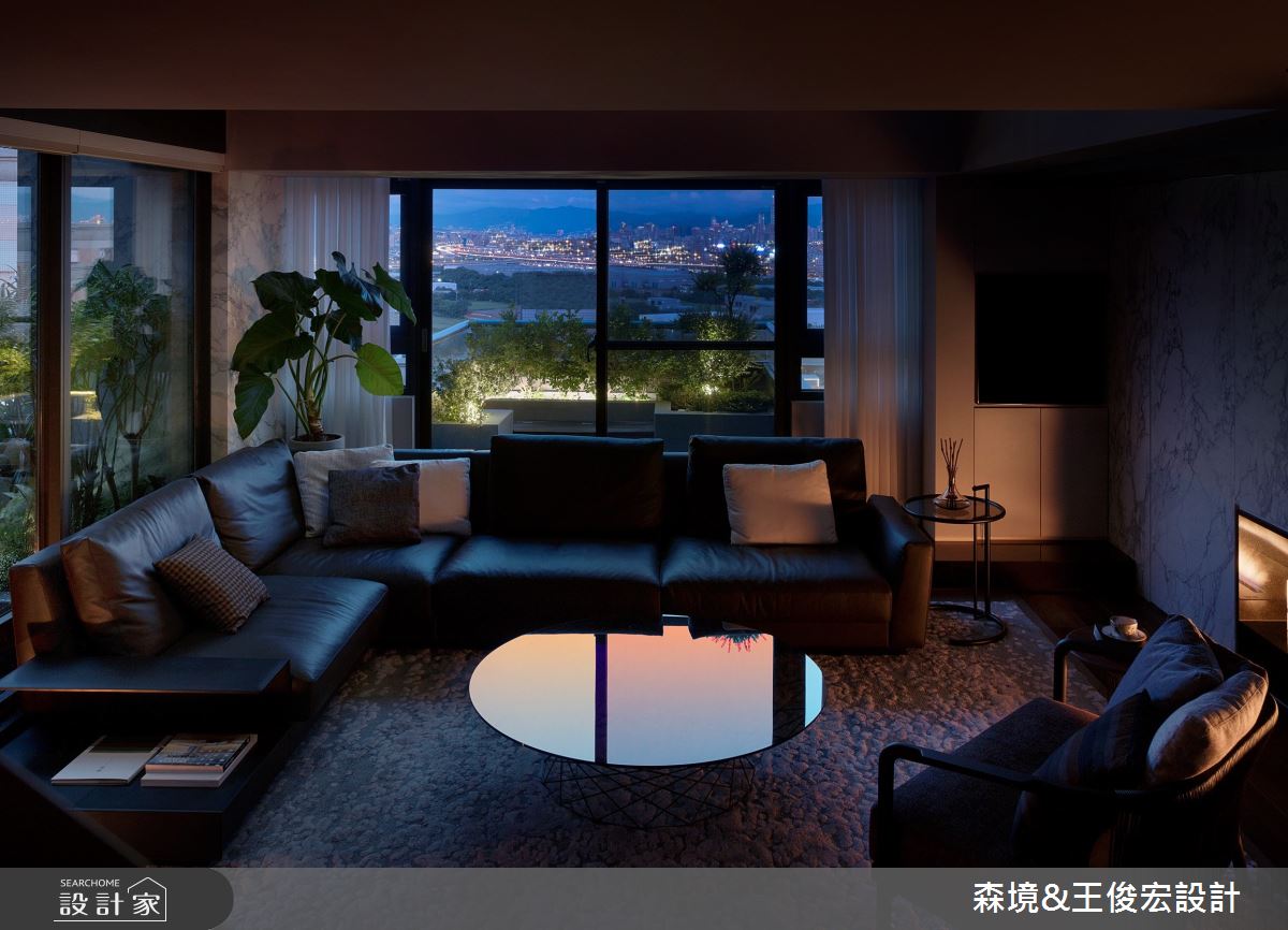 80坪中古屋(5~15年)＿現代風客廳案例圖片＿森境設計＿王俊宏_88之21