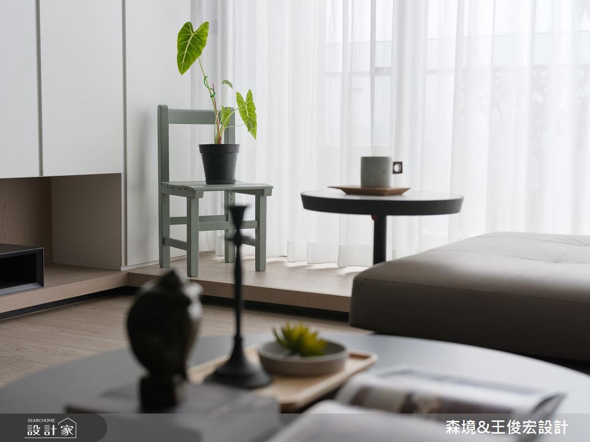 35坪中古屋(5~15年)＿現代風客廳案例圖片＿森境設計＿王俊宏_89之11