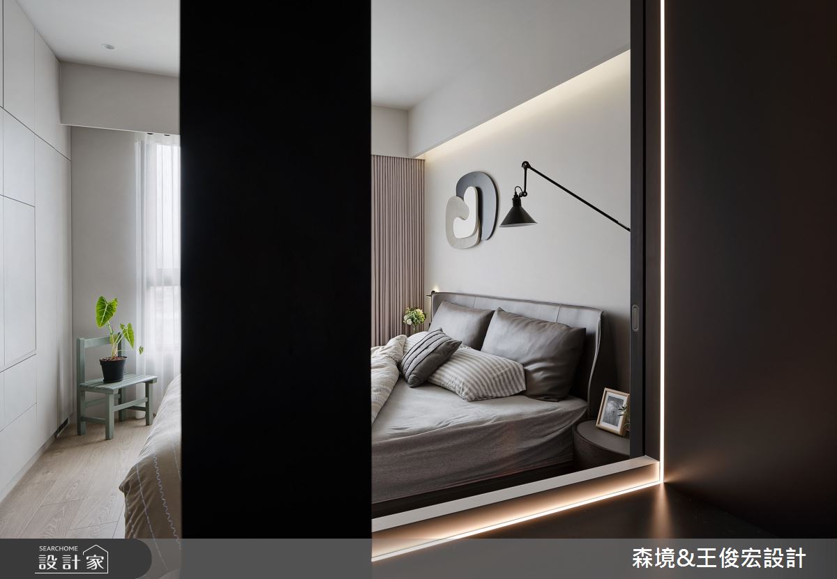 35坪中古屋(5~15年)＿現代風臥室案例圖片＿森境設計＿王俊宏_89之17