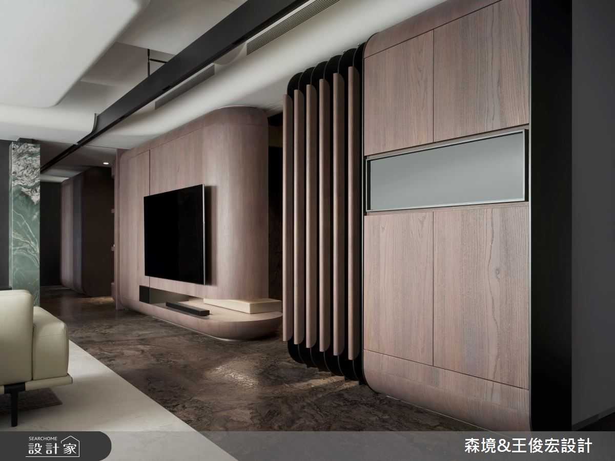 60坪新成屋(5年以下)＿現代風玄關客廳案例圖片＿森境設計＿王俊宏_95之9