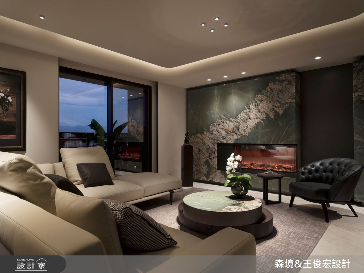 60坪新成屋(5年以下)＿現代風客廳案例圖片＿森境設計＿王俊宏_95之35