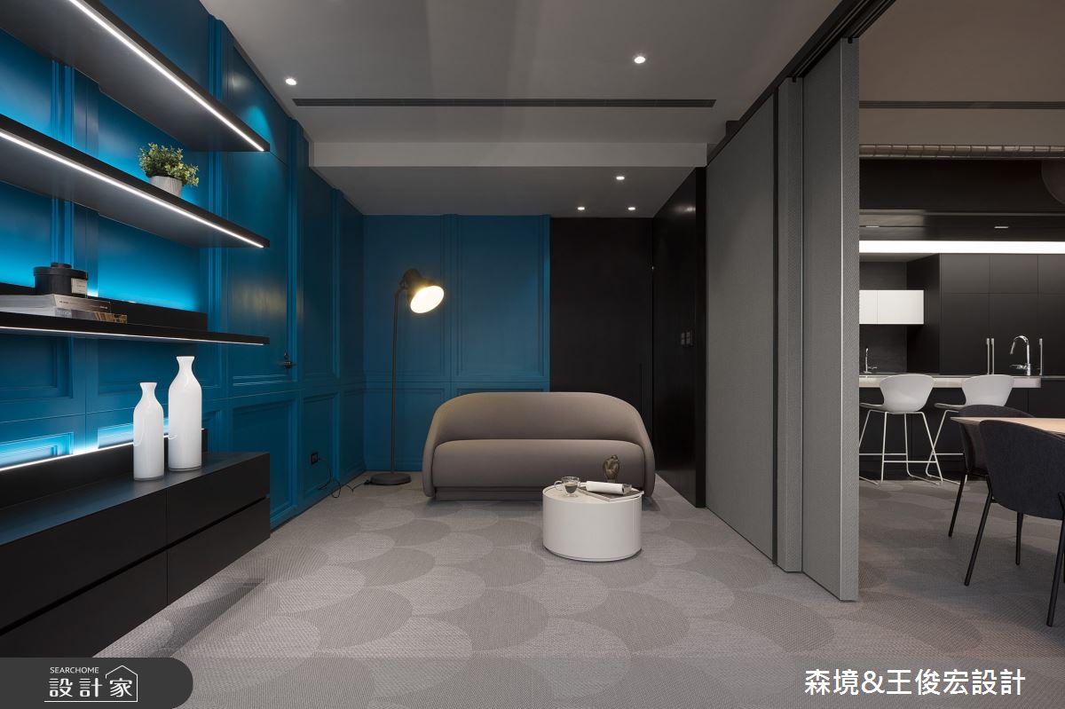 61坪新成屋(5年以下)＿現代風書房多功能室案例圖片＿森境設計＿王俊宏_90之17