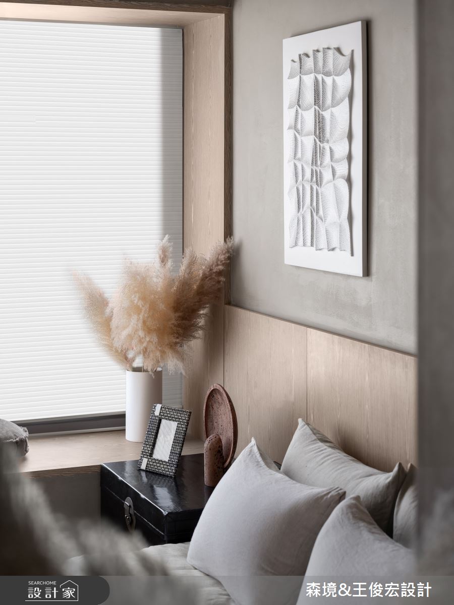 47坪新成屋(5年以下)＿侘寂風臥室案例圖片＿森境設計＿王俊宏_92之25