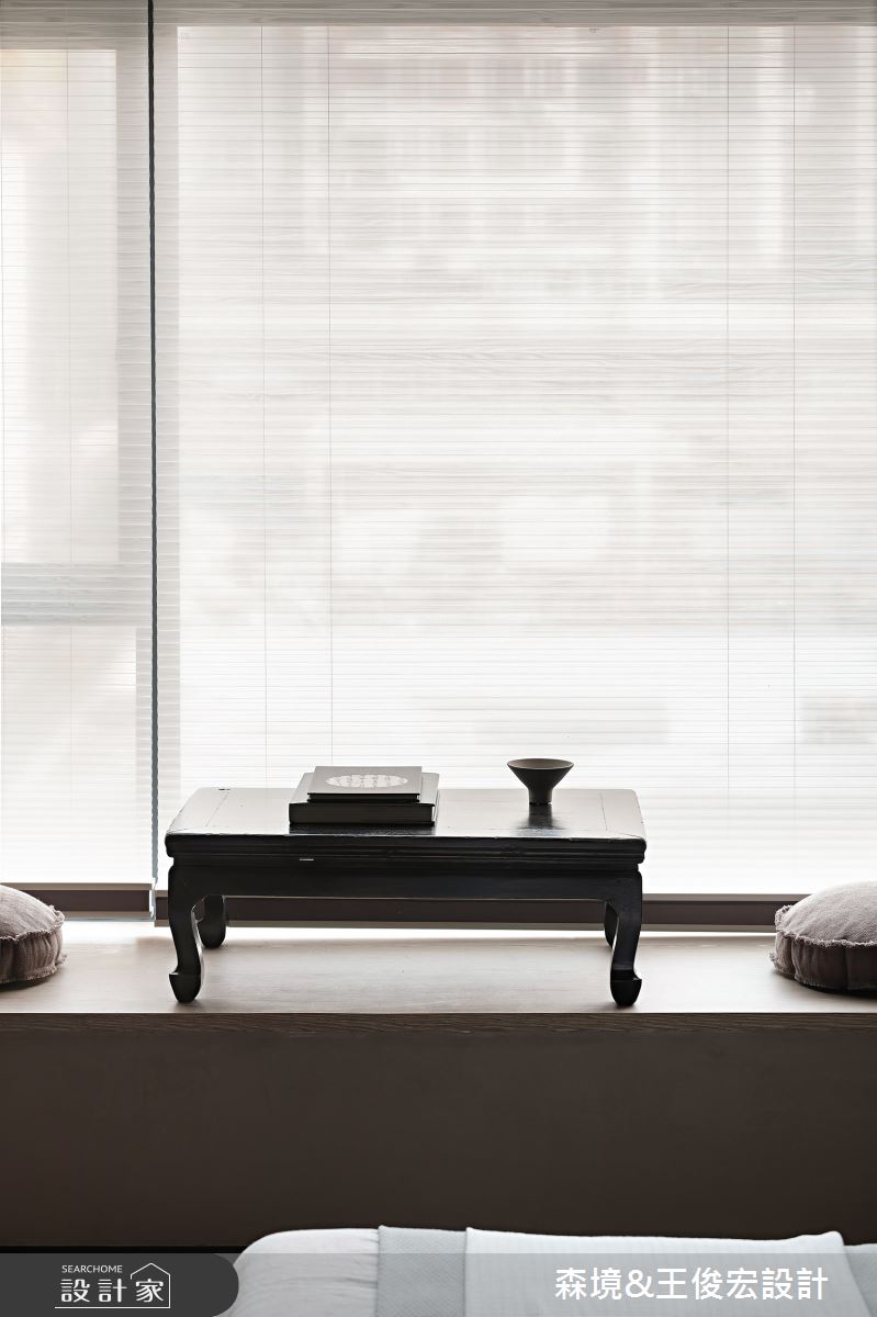 47坪新成屋(5年以下)＿侘寂風臥室臥榻案例圖片＿森境設計＿王俊宏_92之26