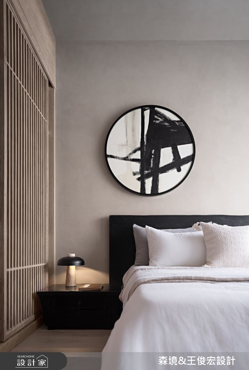 47坪新成屋(5年以下)＿侘寂風臥室案例圖片＿森境設計＿王俊宏_92之30