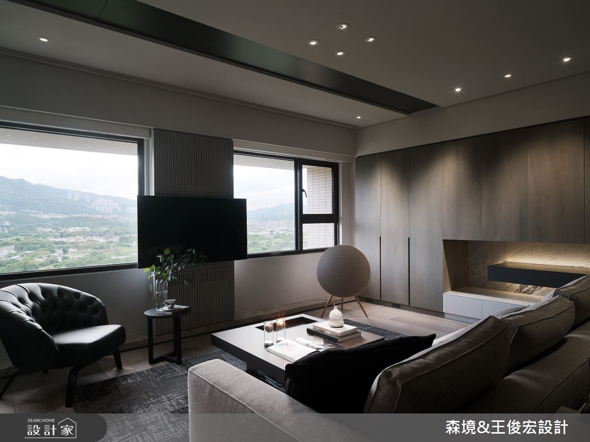 中古屋(5~15年)＿現代風客廳案例圖片＿森境設計＿王俊宏_94之12