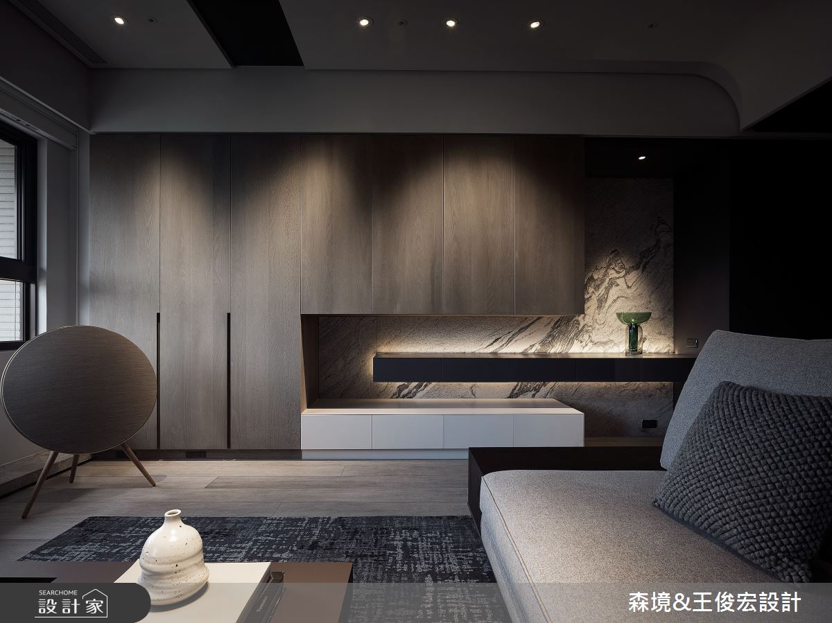 中古屋(5~15年)＿現代風客廳案例圖片＿森境設計＿王俊宏_94之16
