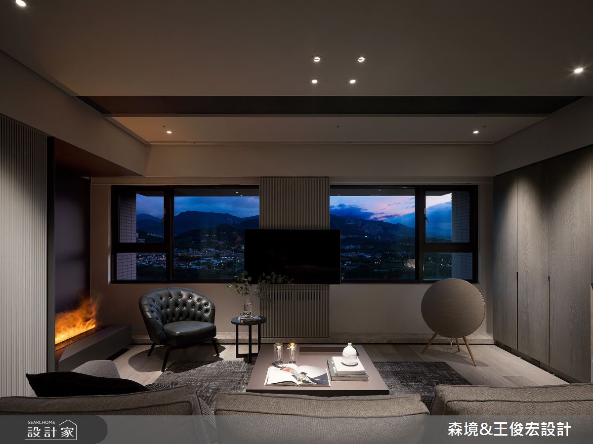 中古屋(5~15年)＿現代風客廳案例圖片＿森境設計＿王俊宏_94之24