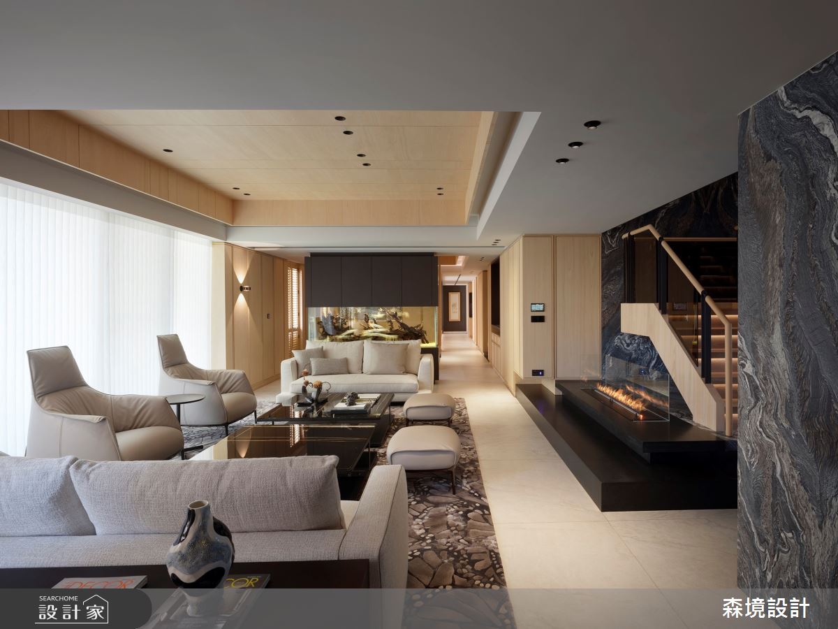 200坪老屋(31~40年)＿日式無印風客廳樓梯案例圖片＿森境設計＿王俊宏_96之3