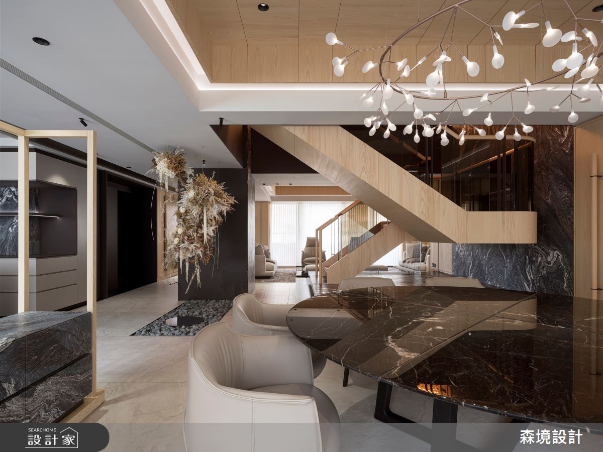 200坪老屋(31~40年)＿日式無印風餐廳樓梯案例圖片＿森境設計＿王俊宏_96之15