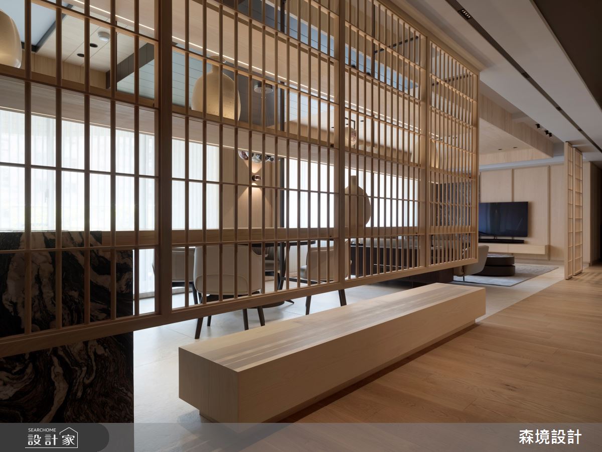 200坪老屋(31~40年)＿日式無印風客廳走廊案例圖片＿森境設計＿王俊宏_96之25
