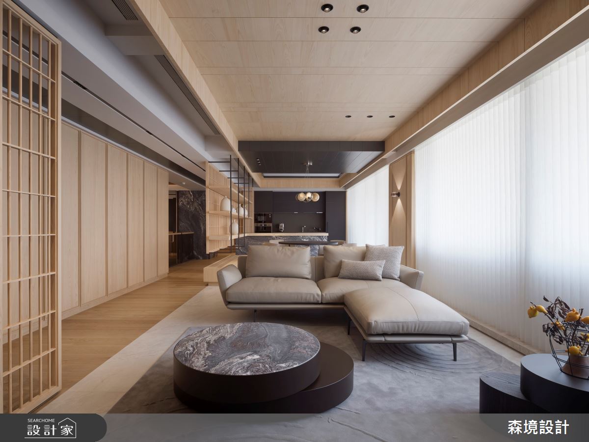 200坪老屋(31~40年)＿日式無印風客廳走廊案例圖片＿森境設計＿王俊宏_96之28