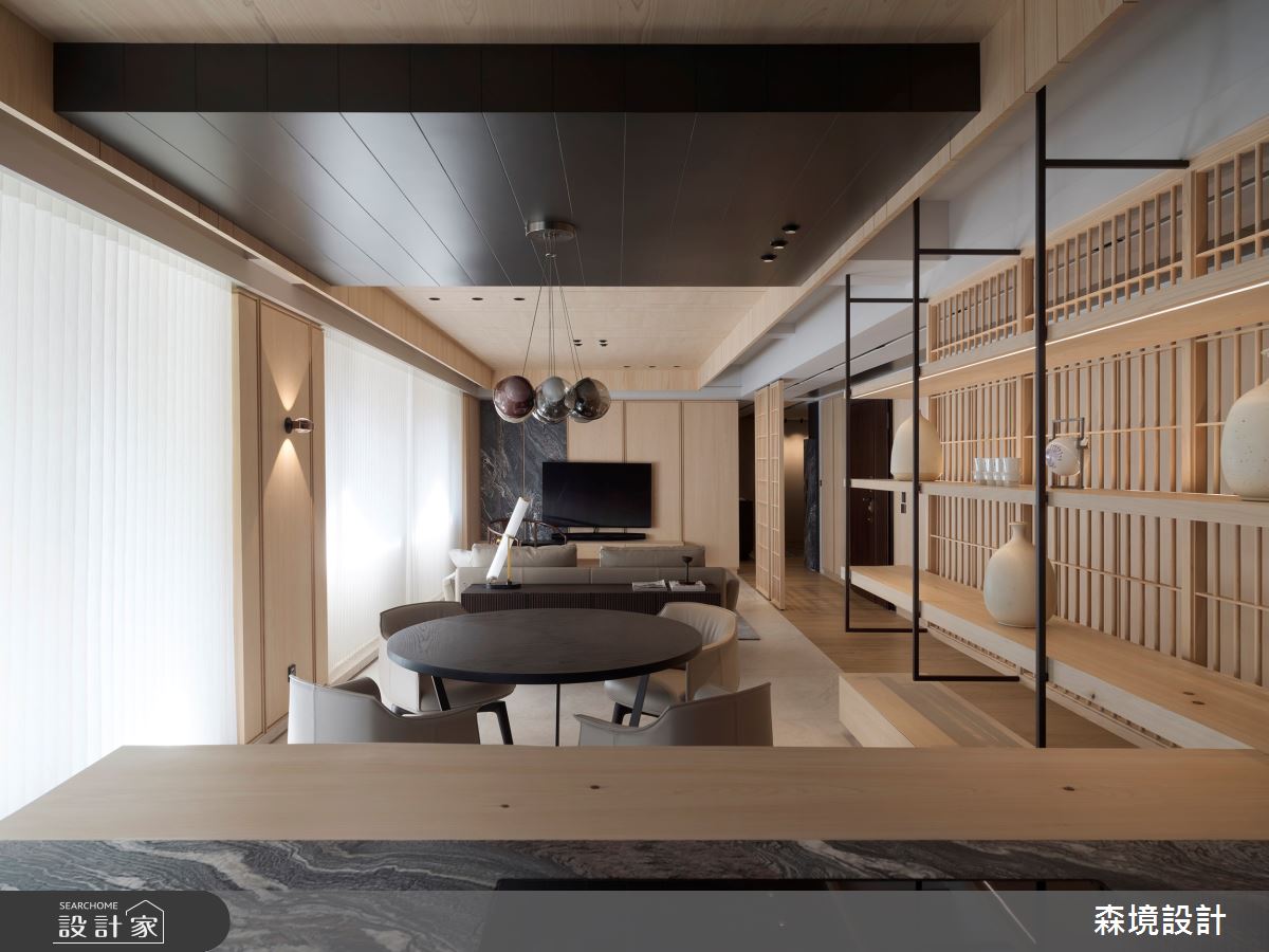 200坪老屋(31~40年)＿日式無印風客廳案例圖片＿森境設計＿王俊宏_96之29