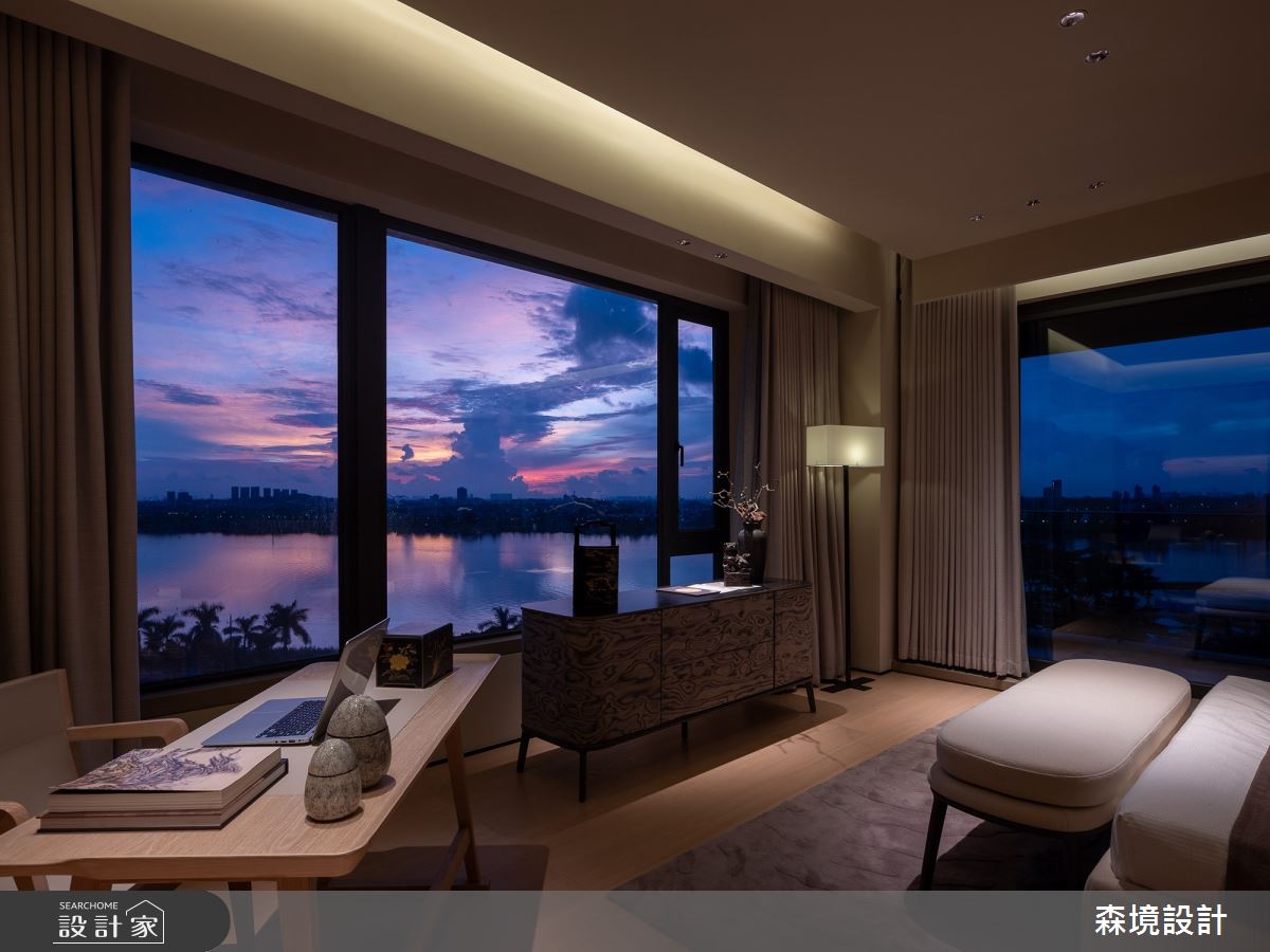 86坪新成屋(5年以下)＿新中式風臥室案例圖片＿森境設計＿王俊宏_98之18