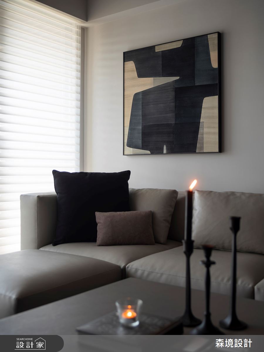 26坪預售屋＿現代風客廳案例圖片＿森境設計＿王俊宏_99之9