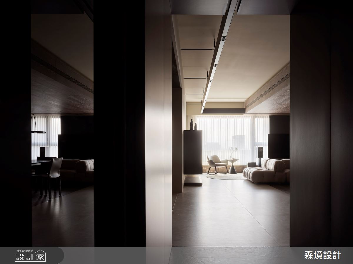 76坪預售屋＿現代風玄關客廳案例圖片＿森境設計＿王俊宏_100之1