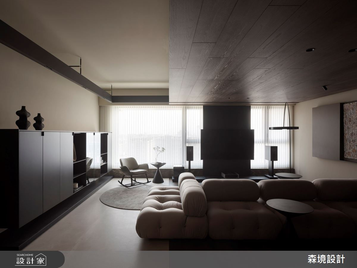 76坪預售屋＿現代風客廳案例圖片＿森境設計＿王俊宏_100之5