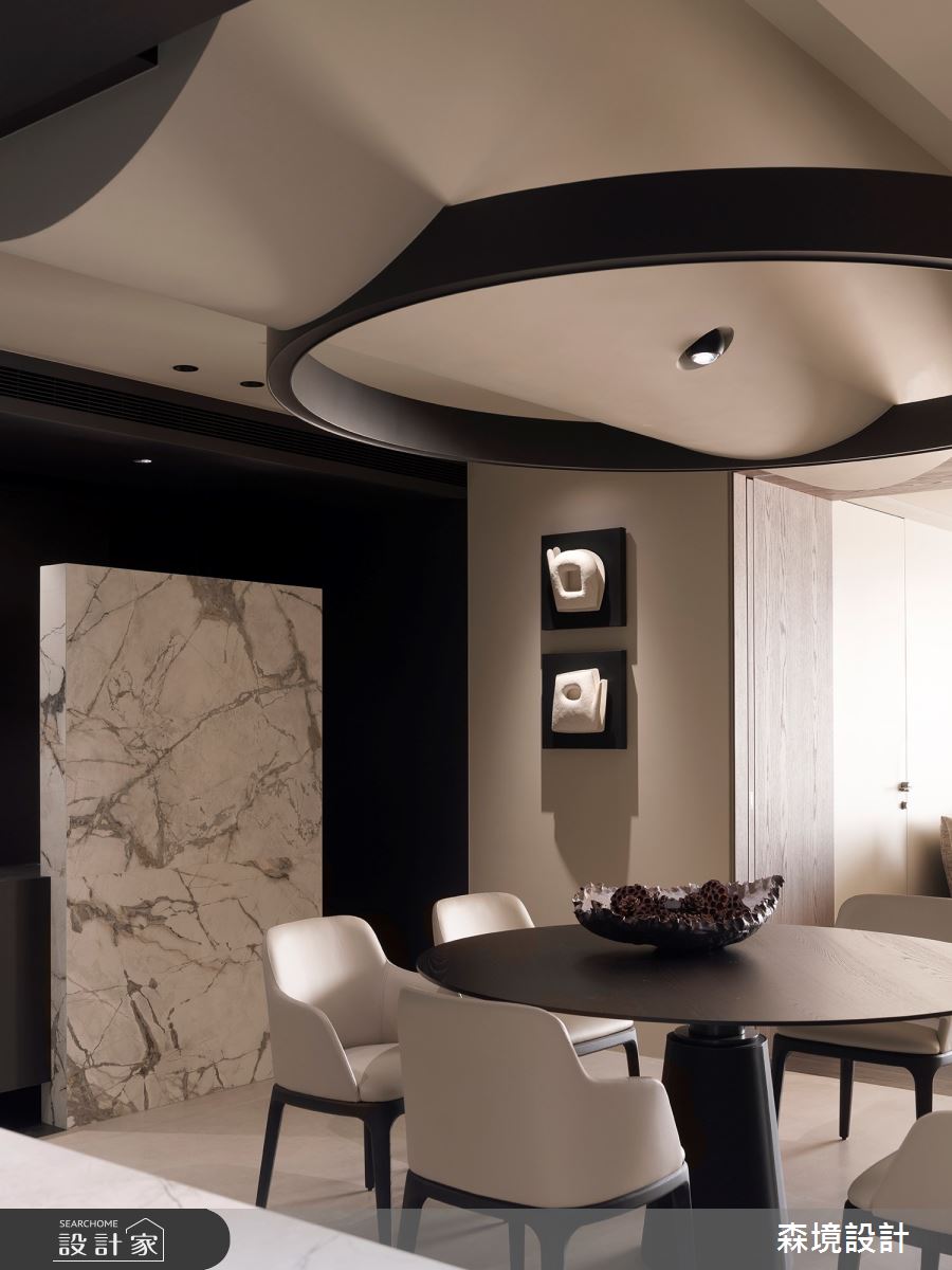 76坪預售屋＿現代風餐廳案例圖片＿森境設計＿王俊宏_100之15