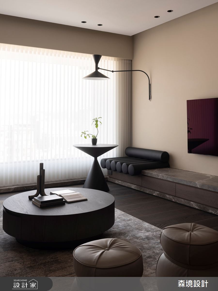 76坪預售屋＿現代風客廳案例圖片＿森境設計＿王俊宏_100之18