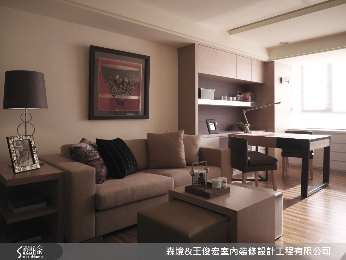 20坪老屋(16~30年)＿美式風客廳案例圖片＿森境設計＿王俊宏_13之5