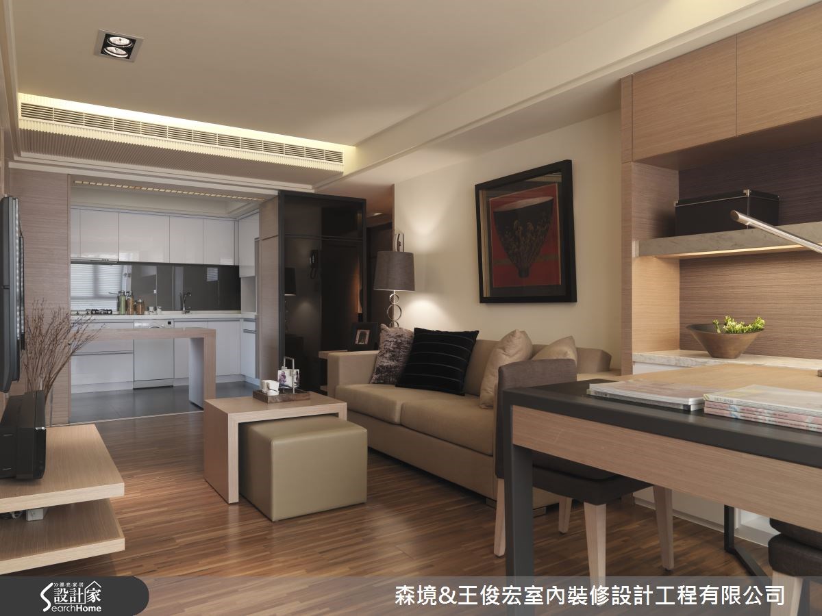 20坪老屋(16~30年)＿美式風客廳案例圖片＿森境設計＿王俊宏_13之9