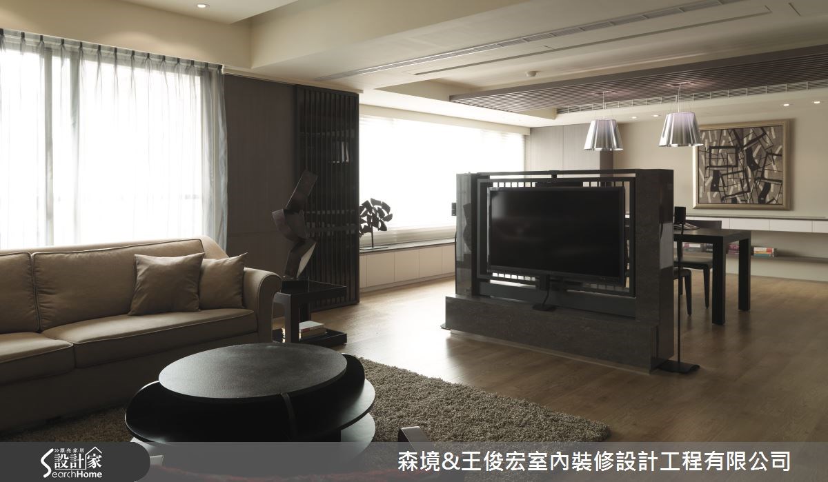 20坪新成屋(5年以下)＿現代風客廳案例圖片＿森境設計＿王俊宏_14之3
