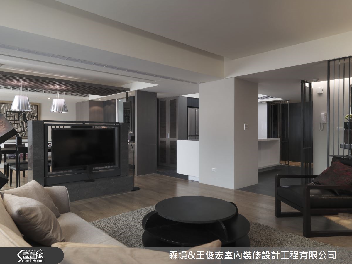 20坪新成屋(5年以下)＿現代風客廳案例圖片＿森境設計＿王俊宏_14之4
