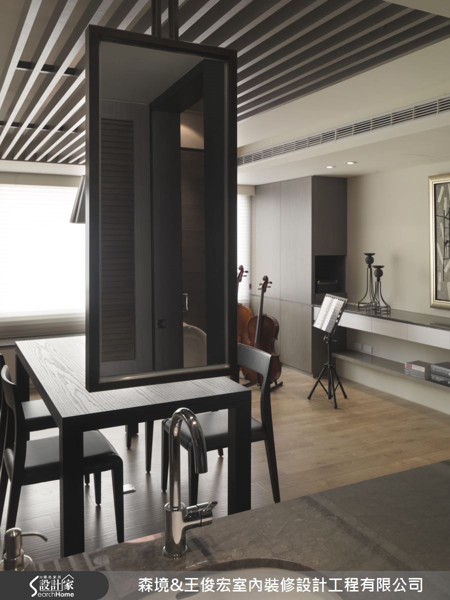 20坪新成屋(5年以下)＿現代風餐廳案例圖片＿森境設計＿王俊宏_14之10