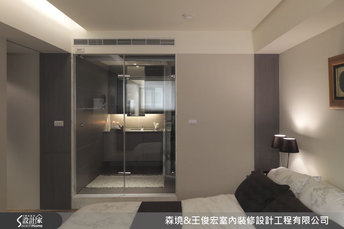 20坪新成屋(5年以下)＿現代風臥室案例圖片＿森境設計＿王俊宏_14之15