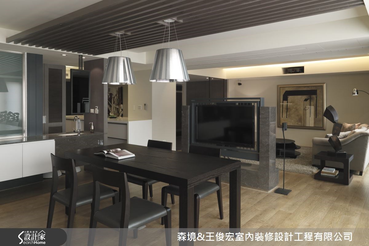 20坪新成屋(5年以下)＿現代風餐廳案例圖片＿森境設計＿王俊宏_14之7