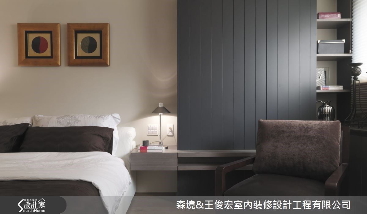 20坪新成屋(5年以下)＿現代風臥室案例圖片＿森境設計＿王俊宏_14之14
