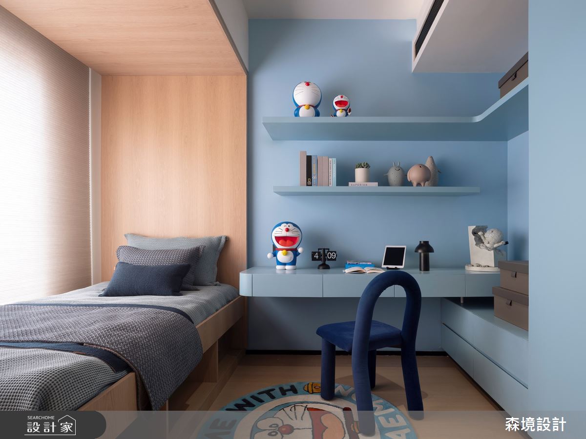新成屋(5年以下)＿新東方風臥室兒童房兒童房案例圖片＿森境設計＿王俊宏_102之13