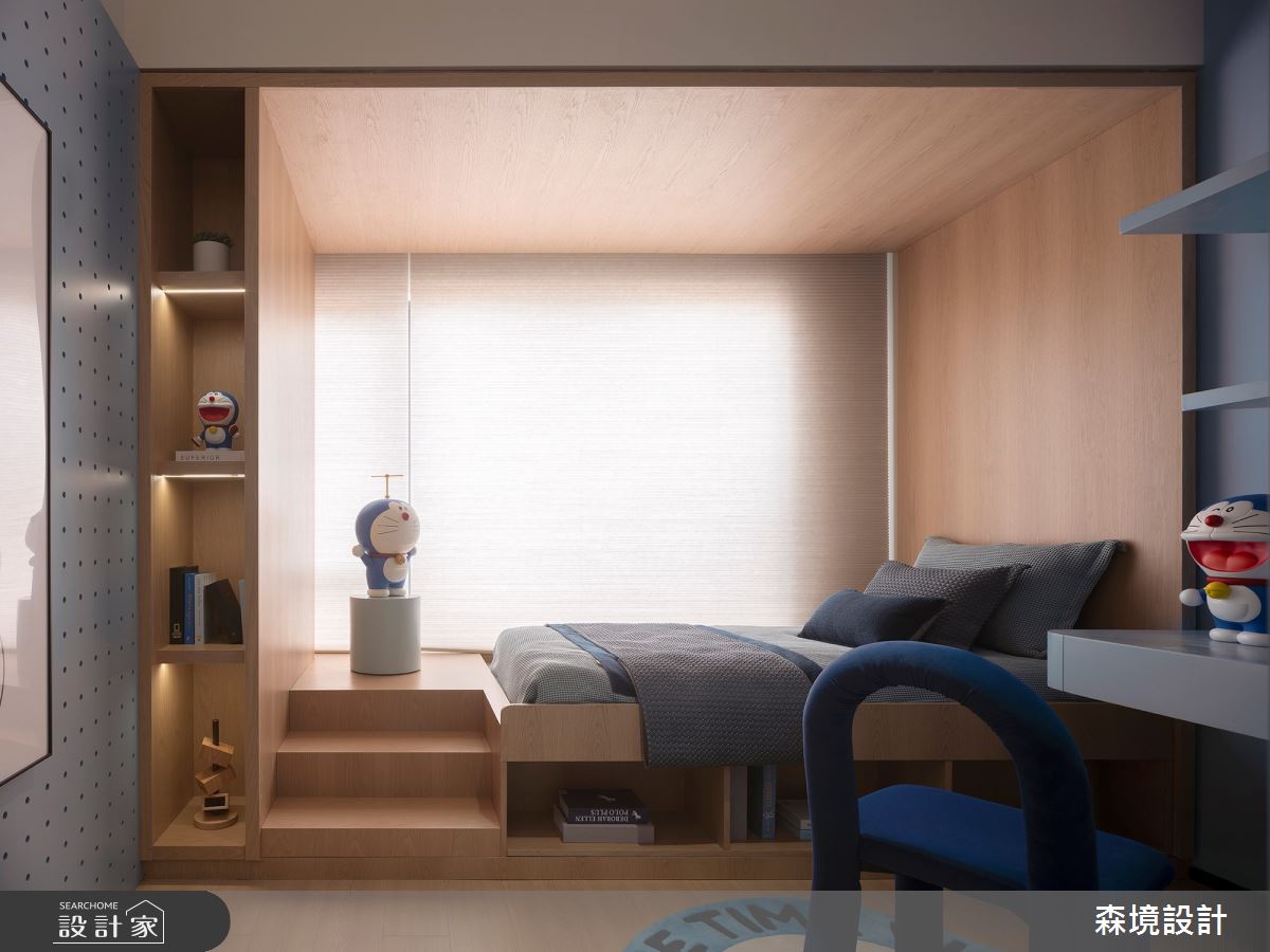 新成屋(5年以下)＿新東方風臥室兒童房兒童房案例圖片＿森境設計＿王俊宏_102之14