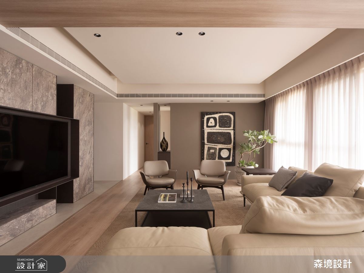 80坪新成屋(5年以下)＿現代風客廳案例圖片＿森境設計＿王俊宏_103之7