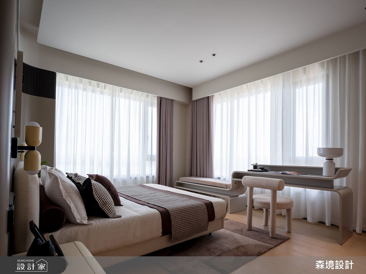 55坪新成屋(5年以下)＿現代風臥室臥榻案例圖片＿森境設計＿王俊宏_105之136