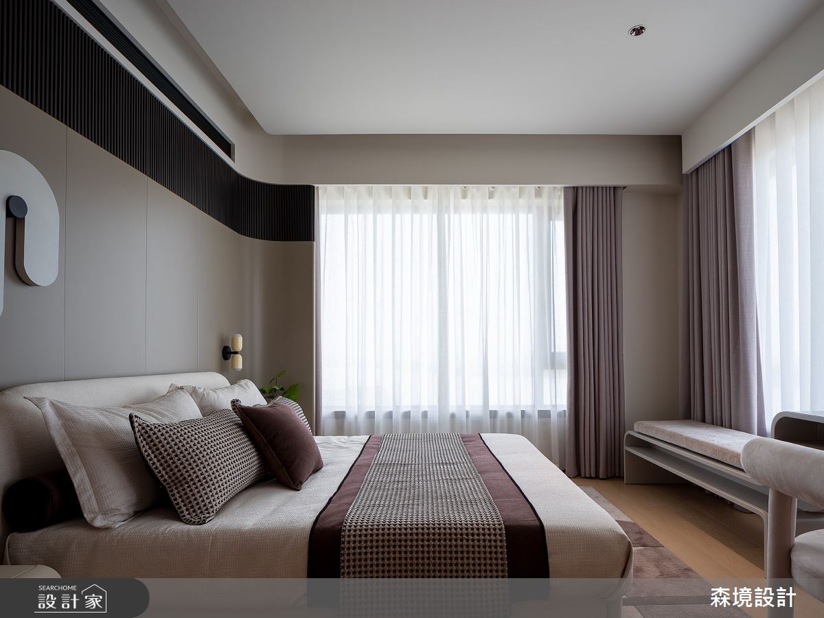 55坪新成屋(5年以下)＿現代風臥室臥榻案例圖片＿森境設計＿王俊宏_105之11