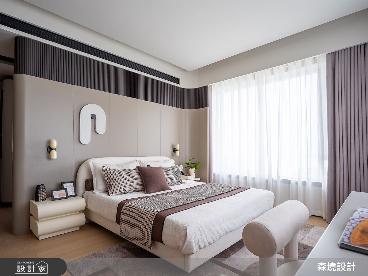 55坪新成屋(5年以下)＿現代風臥室案例圖片＿森境設計＿王俊宏_105之12
