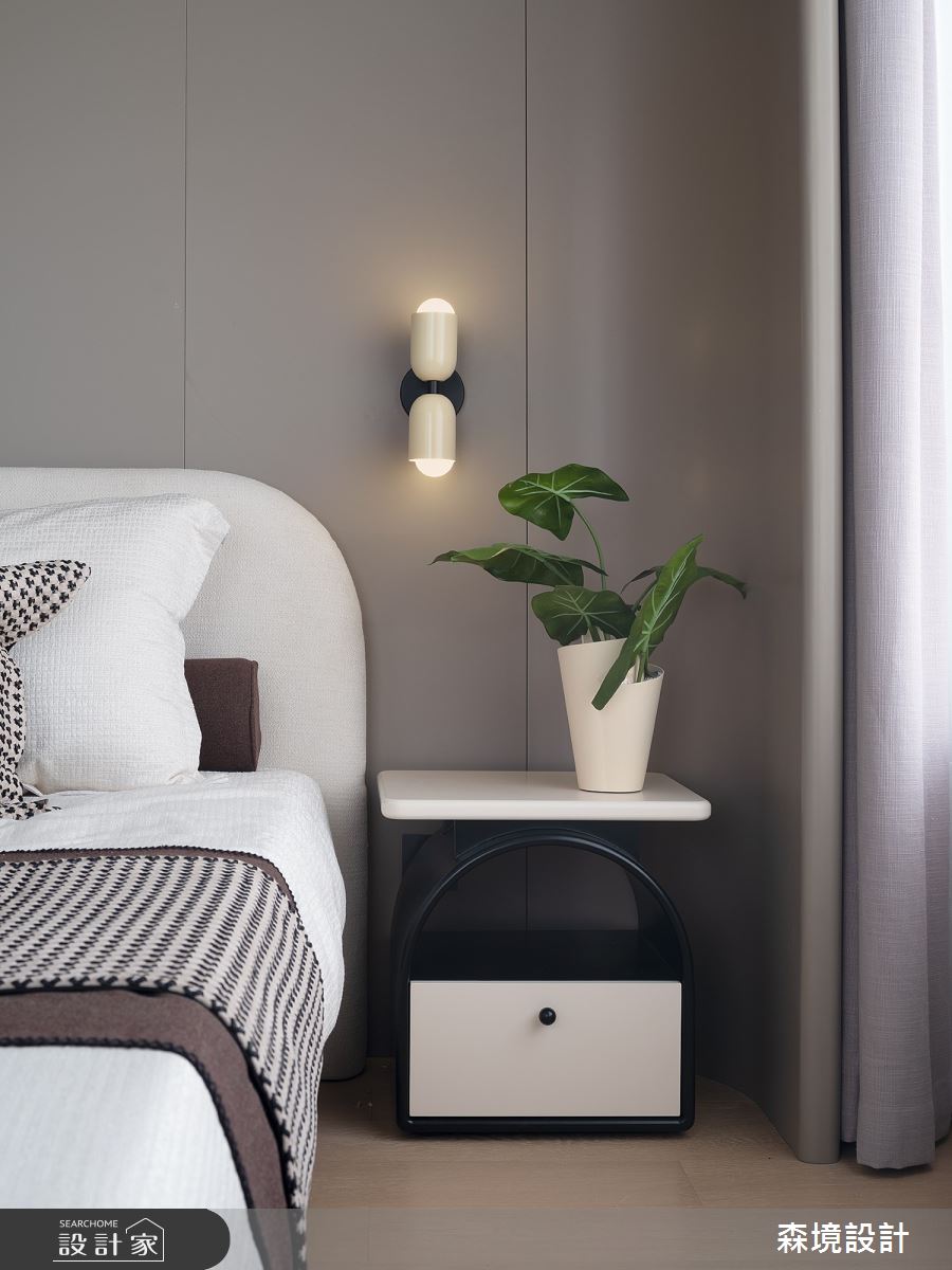 55坪新成屋(5年以下)＿現代風臥室案例圖片＿森境設計＿王俊宏_105之13