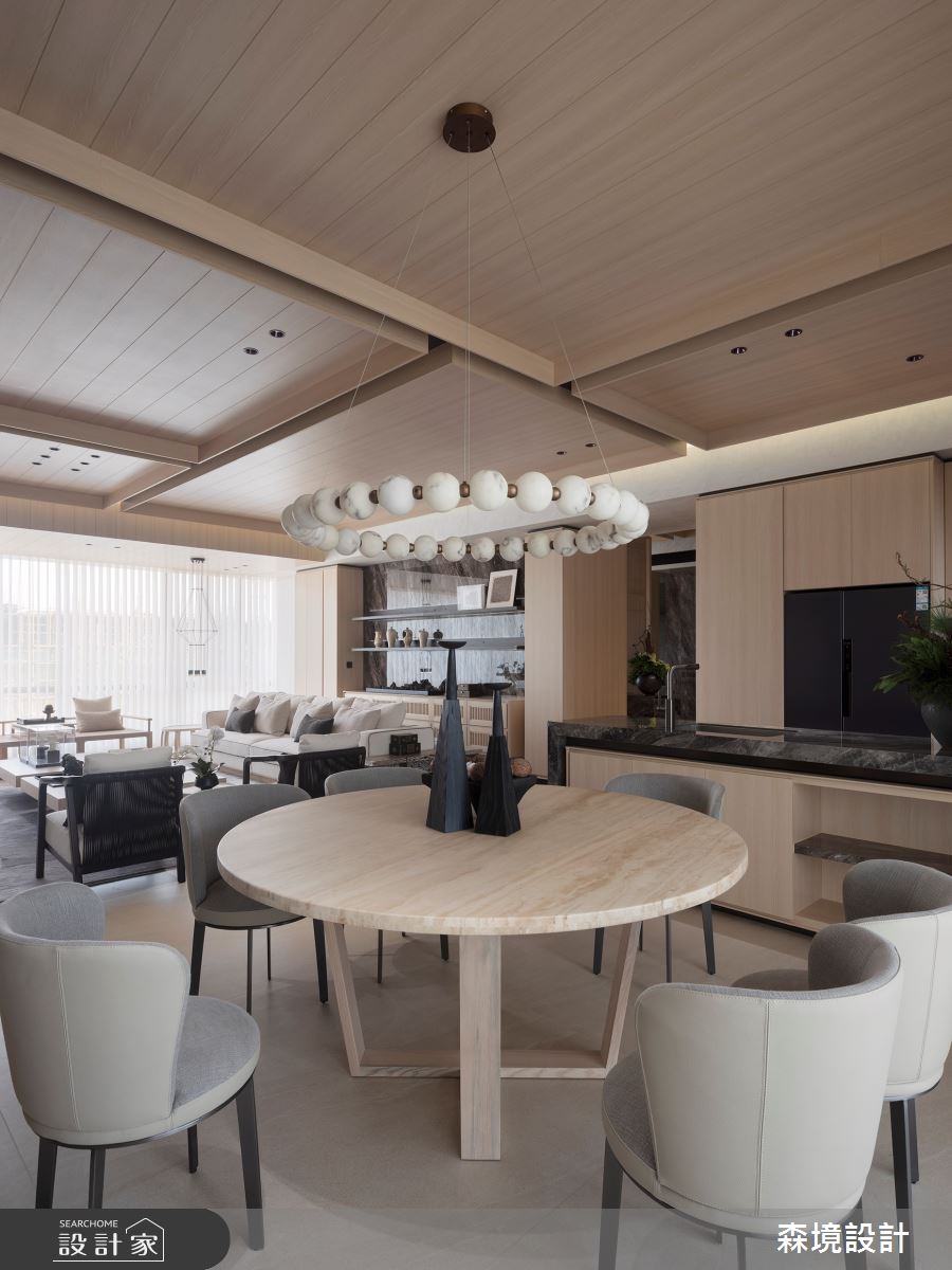 63坪新成屋(5年以下)＿現代風餐廳案例圖片＿森境設計＿王俊宏_106之12